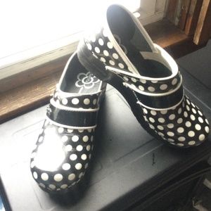 Sanita Clogs- Polka Dots